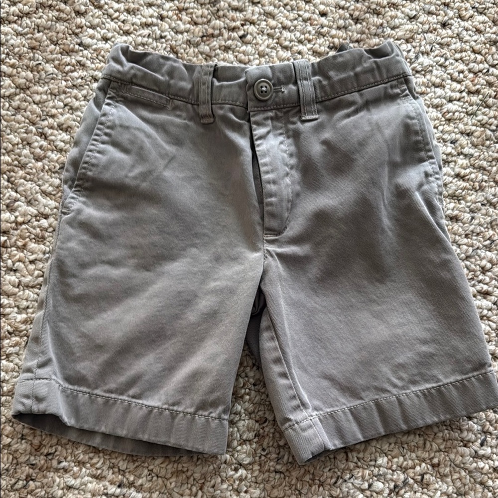 Crewcuts Stanton Gray Chino Shorts Size 4T